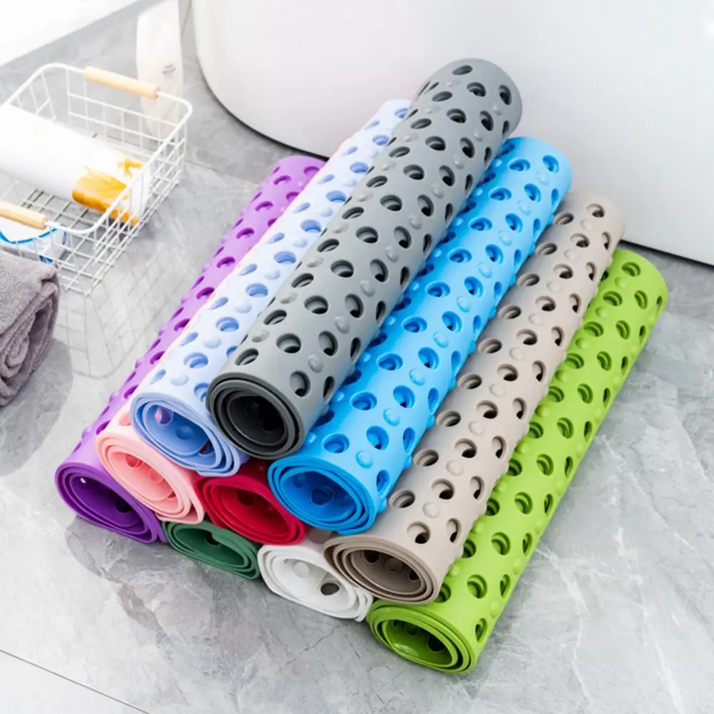 Bathroom Mat Non-slip Bathtub Mat with Suction Cups Durable Machine Washable for A Safe