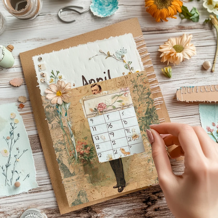 36 Sheets 6"x6" Scrapbook Paper Pack: Vintage Letter Print Designs for Scrapbooking, Origami & Memory Journal.