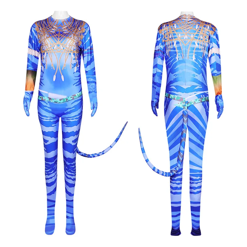 Avatar 2 Cosplay Costume Full Set loween Performance Dr up Stage Costume Neytiri Water Way Movie Women's Traditional Wear