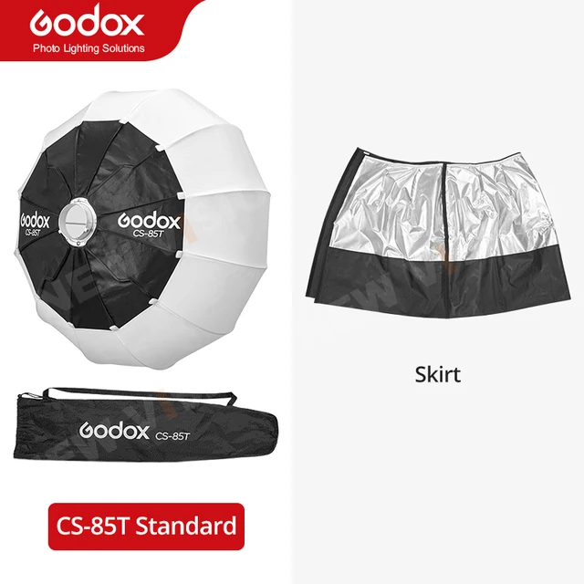 Godox CS-50T 50cm CS-65T 65cm CS-85T 85cm Opvouwbare Lantaarn Softbox Snel te installeren Draagbare Ronde Vorm Bowens Mount Softbox