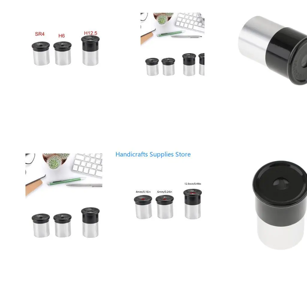Oculaire télescope complet R1WA, oculaire professionnel, filetage interne pour ajustement