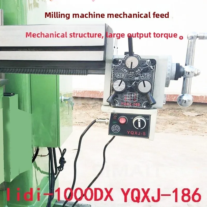 Milling Machine Cutter YQXJ-186 Universal, Mechanical Gear Cutter Feeder