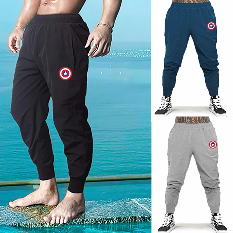 

Autuman мужские быстросохнущие брюки на шнурке спортивные штаны уличная одежда спортивный костюм для фитнеса бег в тренажерном зале брюки с эластичным поясом