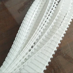 100PCS Plastic Empty Chain Belt Screw Tape Empty Screw Band for Auto Feed Screwdriver Tape Empty Strips 50 Holes