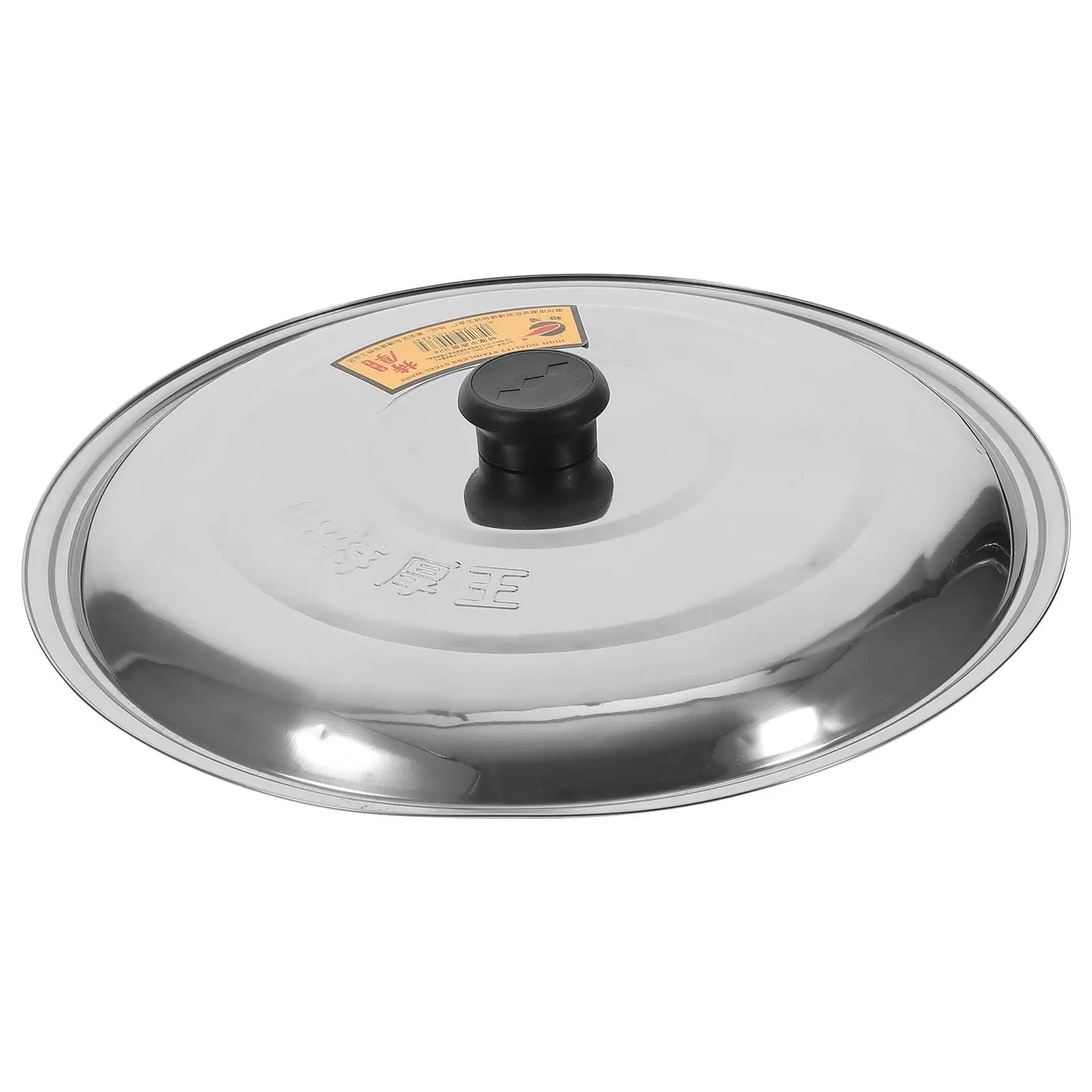 

Stainless Steel Pot Lid 32# 31cm Pan Cover Household Multi-function Cylinder Barrel Cover Glass Lids Frying Suitable Soup Wok