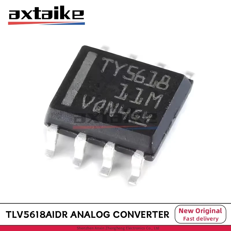 TLV5618AIDR TY5618 SOP-8  TLV5618A TLV5618 TLV5618AID SMD Chip 12BIT DIGITAL TO ANALOG CONVERTER IC