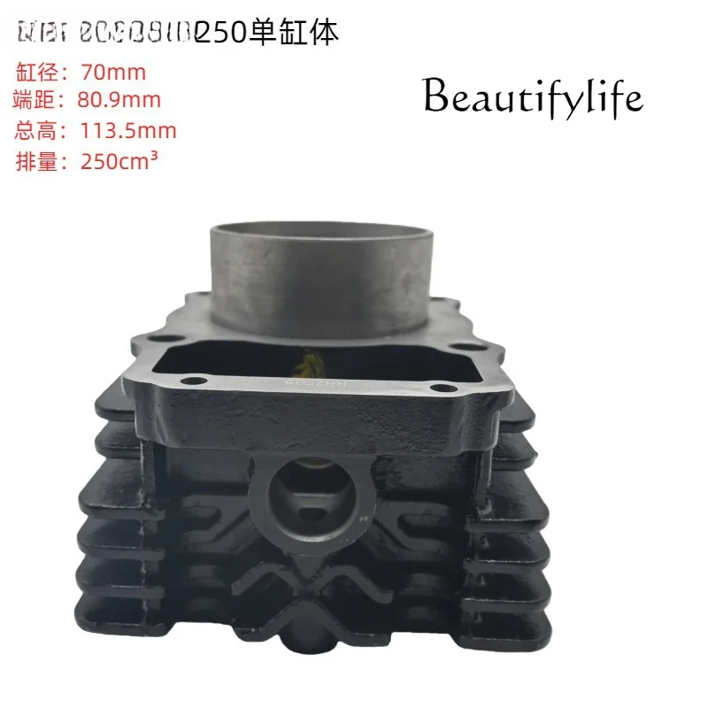 Suitable for 250 sets ofr iron cylinder 50 three-wheel motorcycle cylinder liner piston accessories