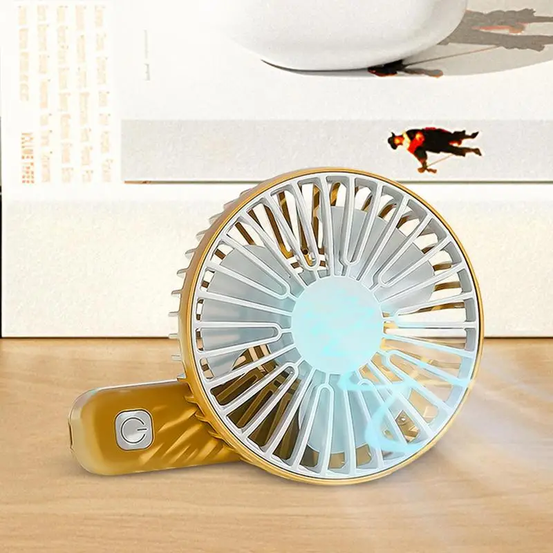 Portable Fan Rechargeable Personal Fan With USB Charging Handheld Electric Fan USB Fan Creative Handheld Fan For Indoor Hot