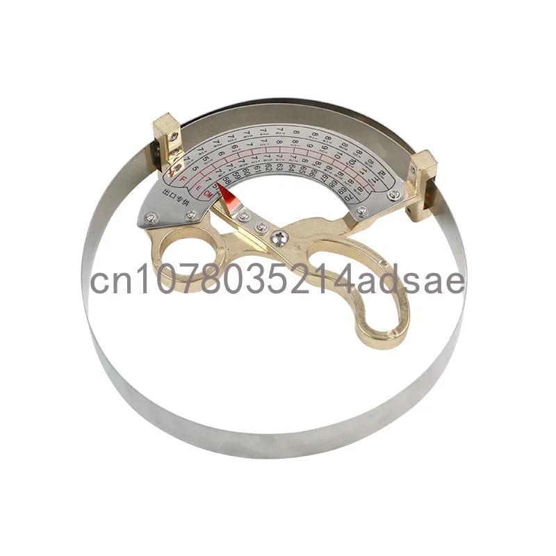 tool Adult children Stainless steel measuring head circumference measuring code Hat ruler Inner diameter ruler