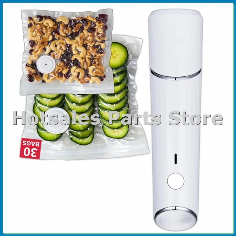 

1 компл. компактный вакуумный упаковщик для пищевых продуктов, мощный ручной вакуумный упаковщик, уплотнитель, экономия еды, портативный упаковщик пищевых продуктов-A49I