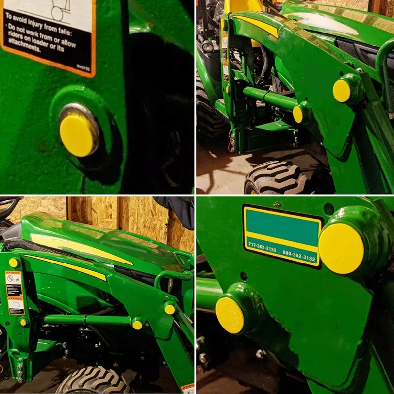 

Для компактного трактора John Deere 120 1023E 1025R погрузчика Zerk, колпачки для смазки