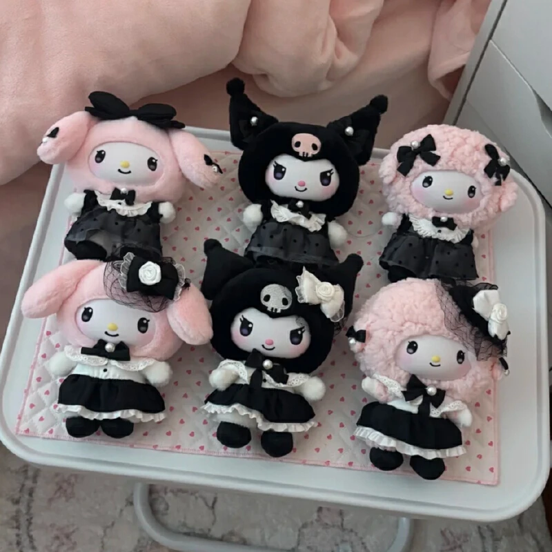 

Genuine Sisters Outfit Series Sanrio Blind Box Kuromi Melody My Sweet Piano Anime Figure Customized Vinyl Doll Decor Mystery Box