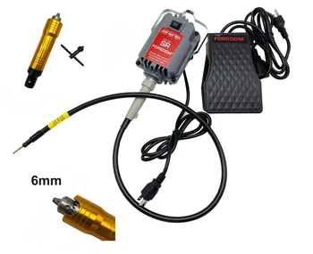 6mm öğütücü Flexshaft döner asılı Motor collect sr toplamak esnek şaft parlatma makinesi parlatma taşlama aracı kiti