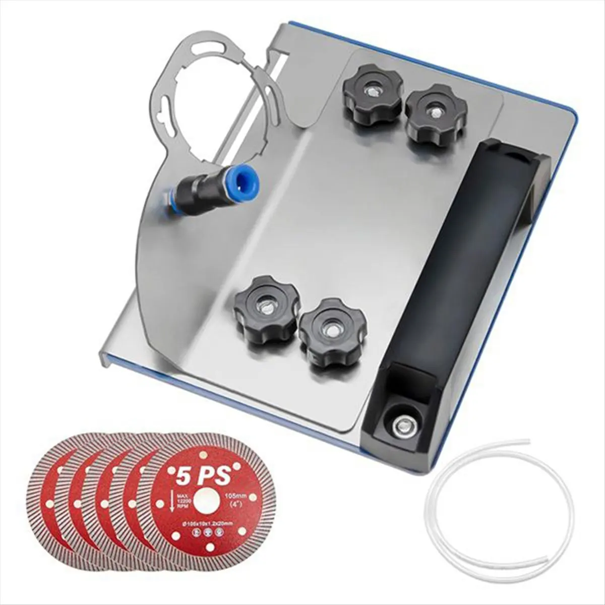 【POPULAR PICK】45 Degree Tile Chamfer Tool,Heavy Duty Angle Grinder Stand 45 Degree Adjustable for Cutting Ceramic Stone