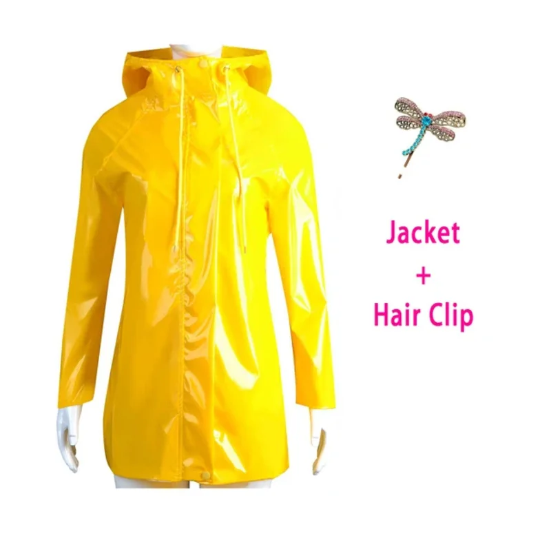 Movie Coraline Wybie lovat Cosplay Outsets costume Coraline Cosplay Hoodie Coat Halloween Party Carnival Suit Rainhat