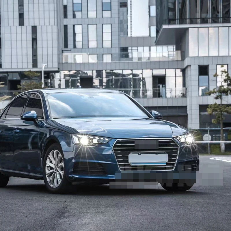 

Автомобильные фары для Audi A4, светодиодные фары A4L B9 2017 2018 2019, модифицированные фары RS, автомобильные аксессуары в сборе
