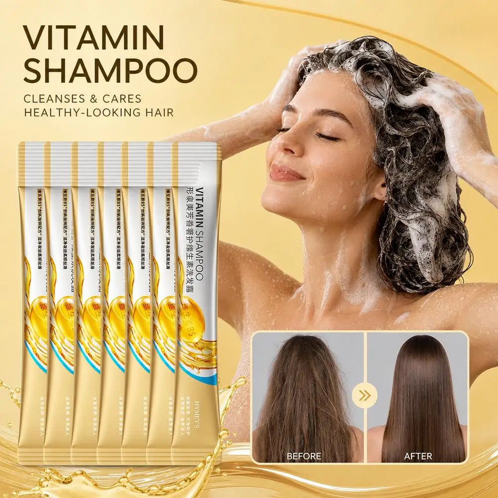7pcs Vitamin B5 Hair Mask Dry Damaged Hair Treatment Moisturizing and Smoothing Hair Conditioner Used in Hair Salons Hair Care