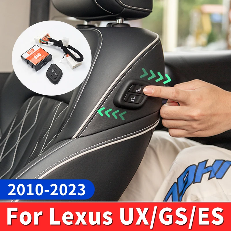 

For 2010-2023 2022 2021 Lexus GS UX ES Interior Modification Accessories 200T 250H 260H 300 300H Wireless Seat Button Regulator