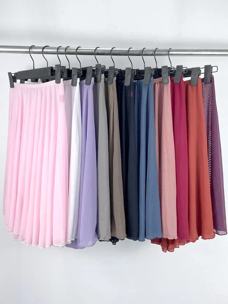 بدلة ممارسة الباليه بدلة الرقص بدلة الصالة الرياضية تنورة الشاش الإناث الكبار التدريب الأساسي الجسم تنورة الباليه الجوارب