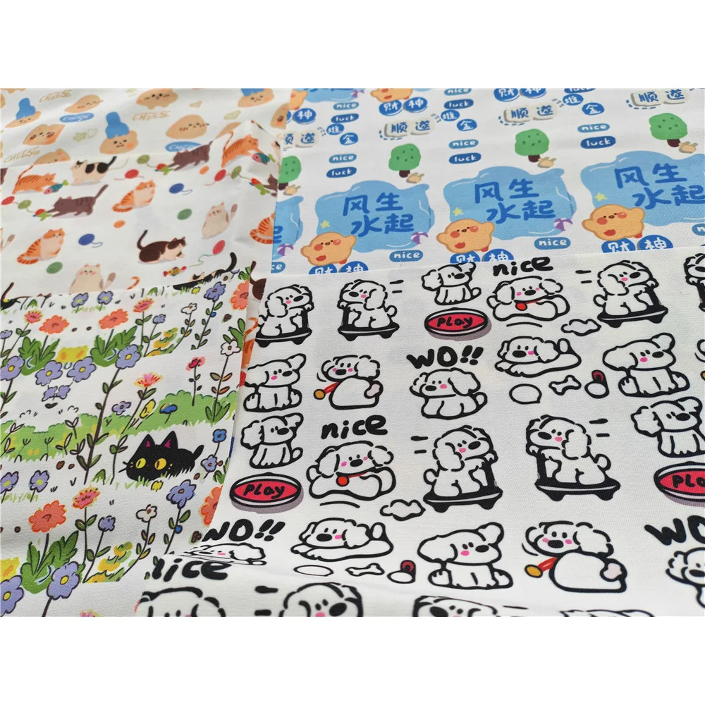 Cartoon Print Cotto…