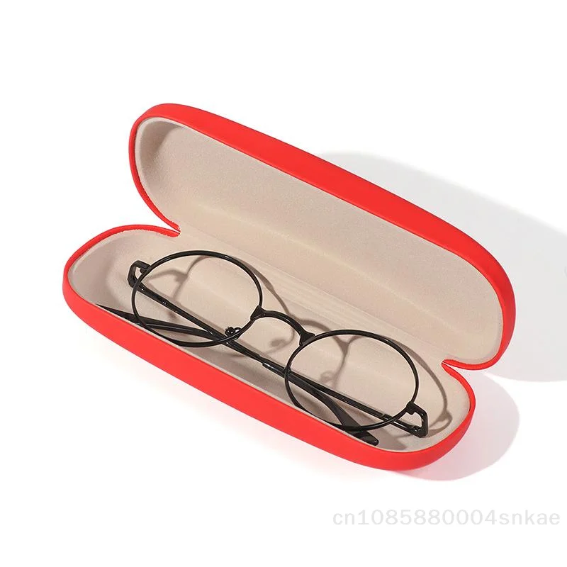 حافظة نظارات ذات هيكل صلب مقاوم للصدمات، صندوق نظارات محمول، حامل نظارات واقٍ متين للطلاب أثناء السفر والاستخدام اليومي #5