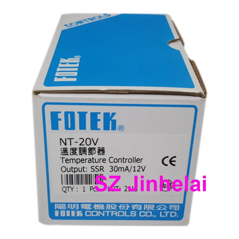 

NewOriginal FOTEK Good compatibility High sensitivity Intelligent PID control easy operate Temperature Controller NT-20R 20V 20L
