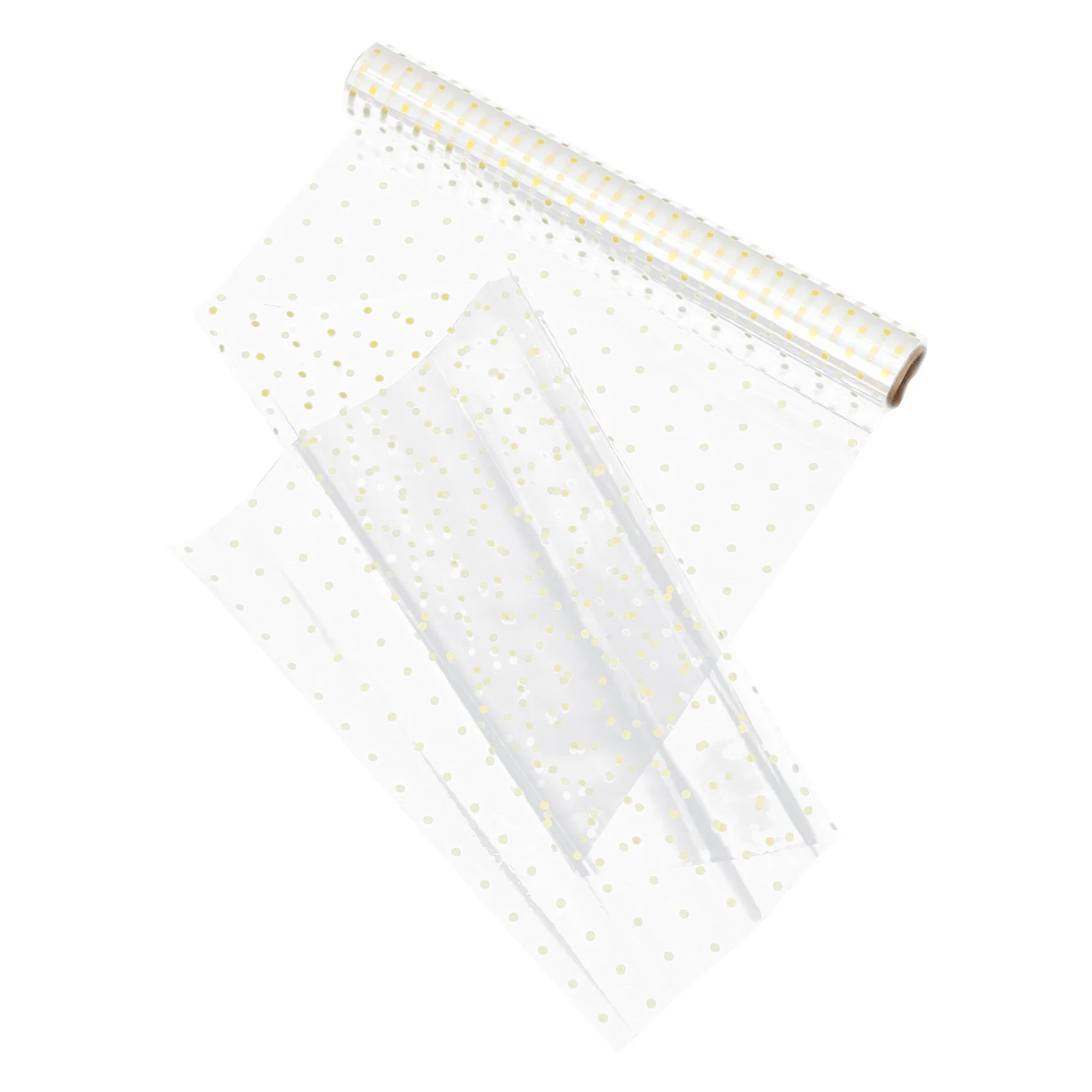 

1 Roll Clear Flower Wrapping Film For Gift Bouquet Wrap Floral Packagingwedding Diy Candy Wrap Roll Craft Accessory