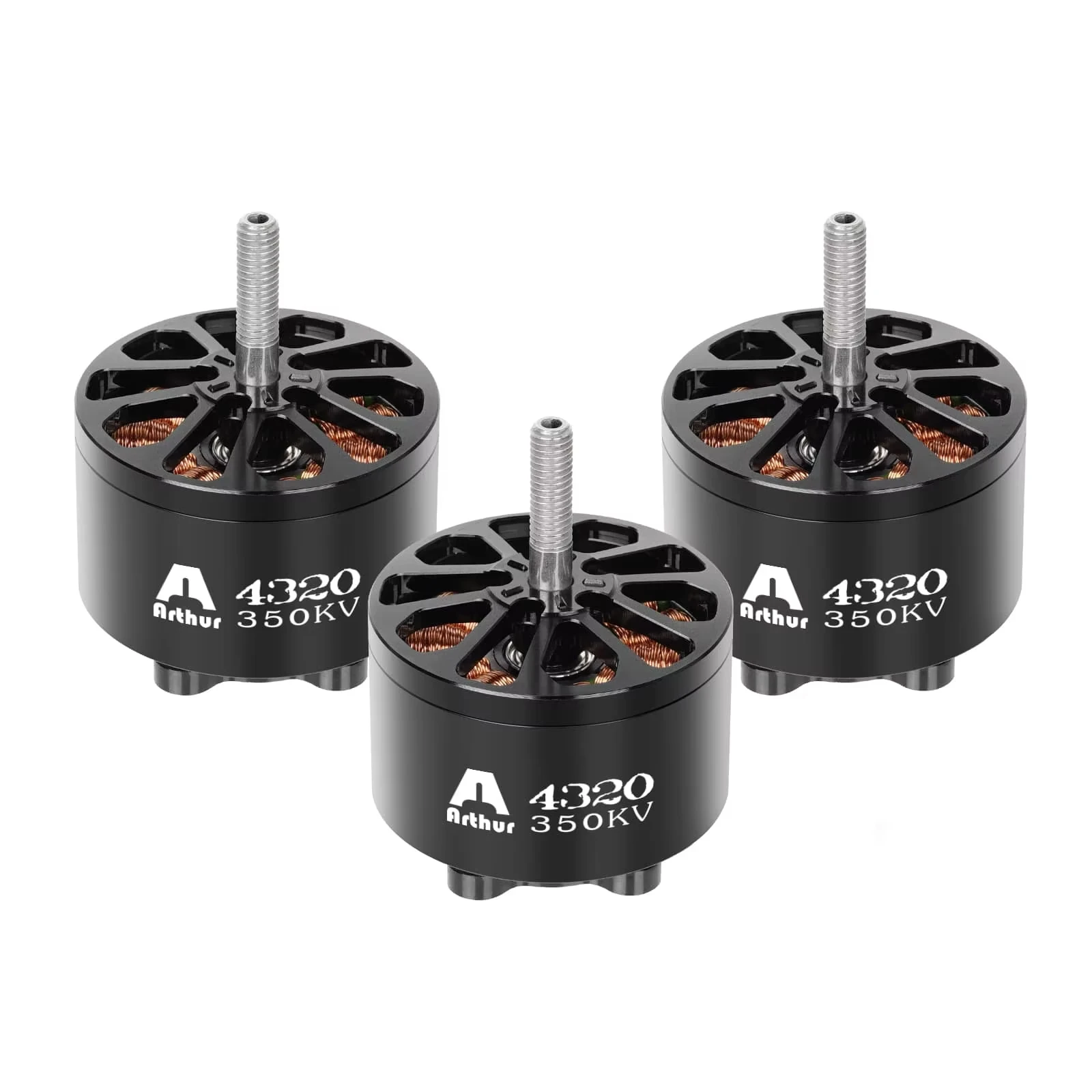 4PCS Flashhobby A4320 4320 350KV 6-12S High Speed Brushless Motor Long Range X-Class RC FPV Drone Model