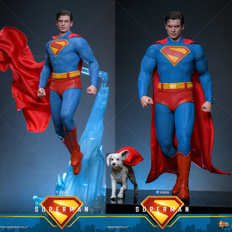 

In Stock HOTTOYS HT MMS812 1/6 The Man of Steel Clark Kent Last Son of Krypton With Dog 12-inch Full Set Action Figure Soldier