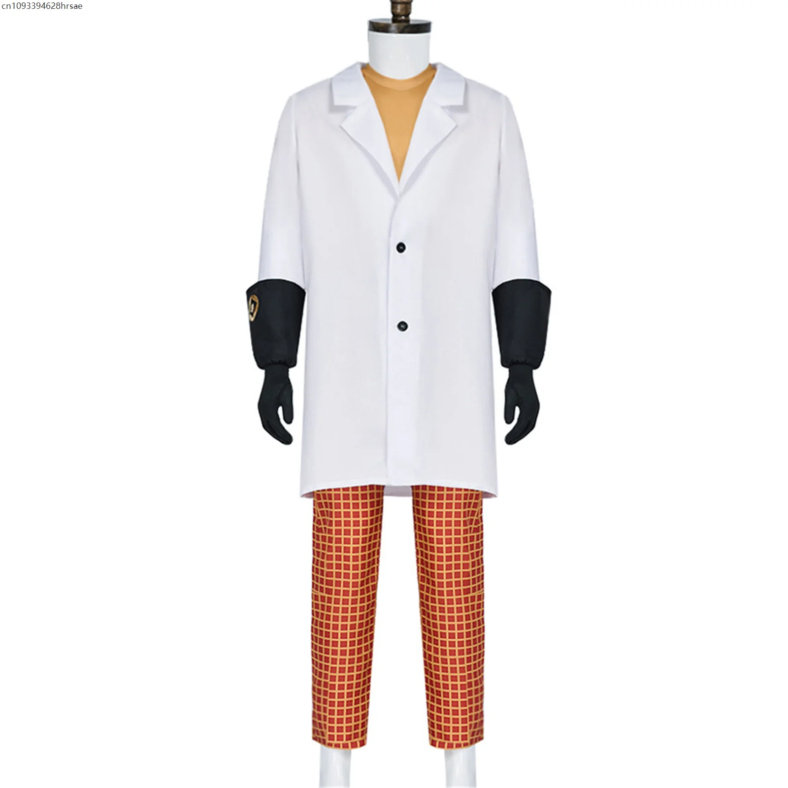 

Cosplay Uniform Clothing Men Costume Adult Shirt Gloves Outfit Halloween Carnival Dress Up Party Fantasia Suit