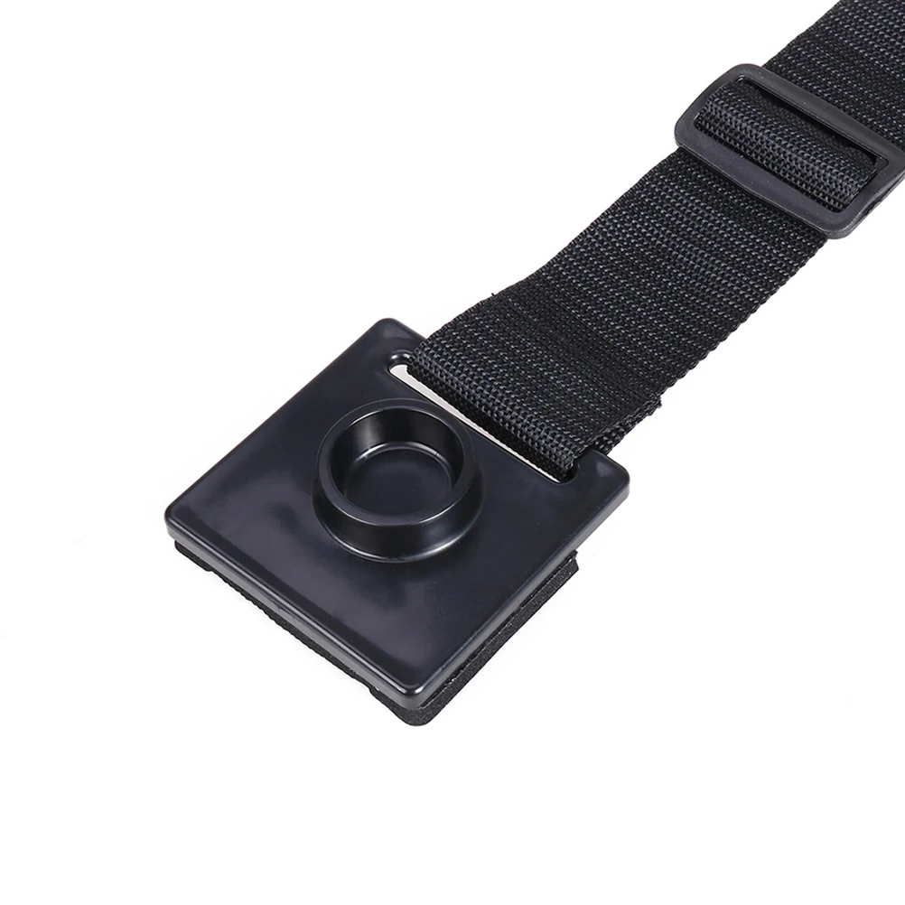 

Cello Non-Slip Belt Antiskid Plate Adjustable 40-70Cm Foldable Durable Bass Endpin Holder Stable Protection Black