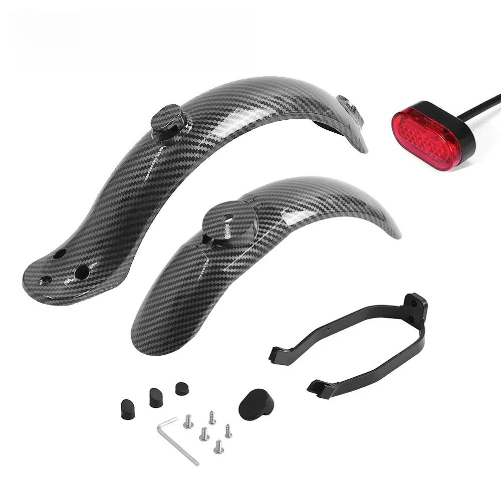 

Защитный кронштейн для крыла из углеродного волокна для Xiaomi Mijia MI M365 1S M187 Pro, задний брызговик для электронного скутера, аксессуары для задних фонарей