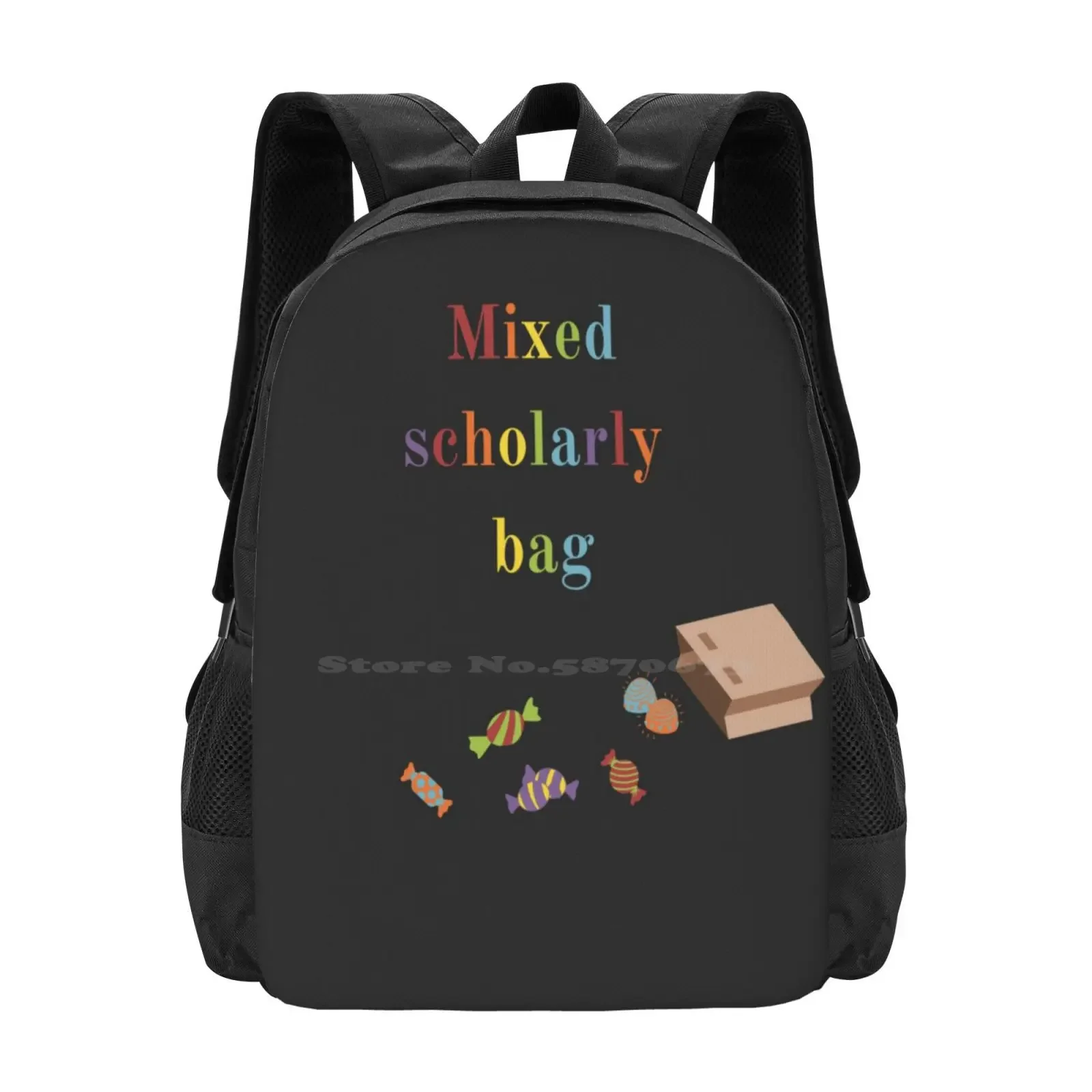

Mixed Scholarly Bag Hot Sale Schoolbag Backpack Fashion Bags Queerasfact Queerhistory Lgbtq Lgbthistory Gayhistory Bookbag