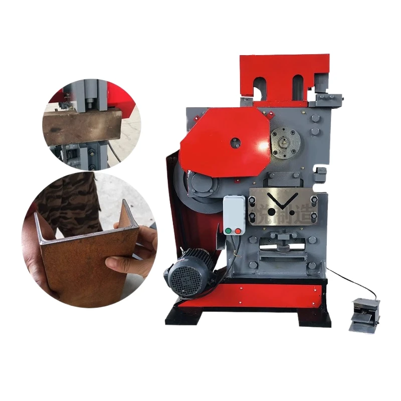 Ironworker Punching Shearing Machine Multifunctional Iron bar Cutting Machine