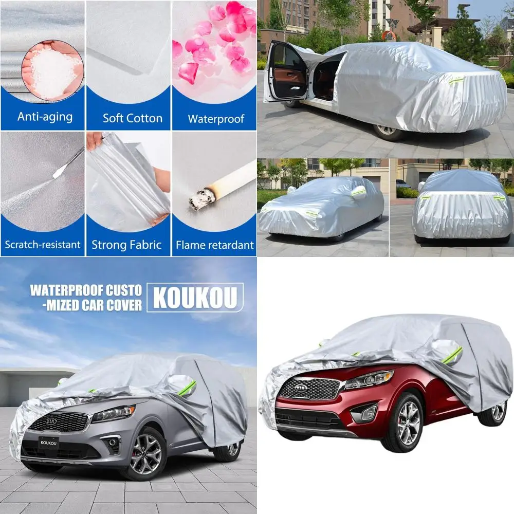 

Чехол для внедорожника на заказ для моделей 2002-2025 годов, всепогодная защита с дверцей на молнии