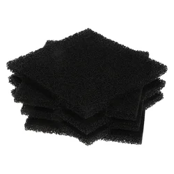 6 stücke Haushalt Mülleimer Holzkohle Filter Pads Deodorant Geruch Geruch Eliminators (Schwarz)