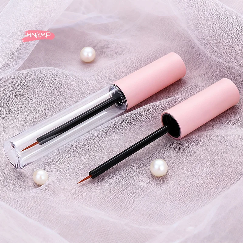 1 Stück 5 ml transparente Wimpernkleberflasche, leere flüssige Eyeliner-Flasche für Lösungen mit doppeltem Augenlid und Wimpernwachstum
