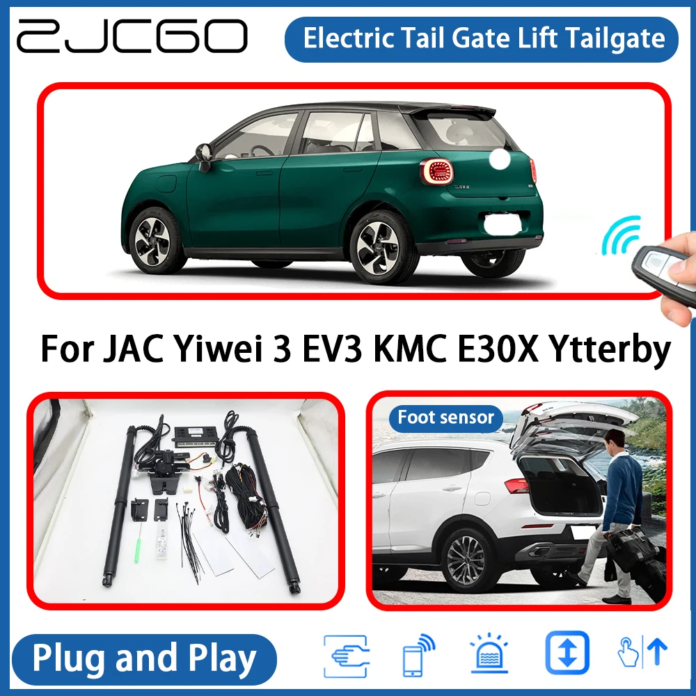 

for JAC Yiwei 3 EV3 KMC E30X Ytterby Automatic Powered Tailgate Power Liftgate Electric Tail Gate Lift Assisting System