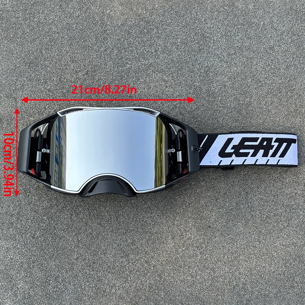 Motorradbrille Motocross-Brille Offroad-Sonnenbrille für Herren MTB ATV Maske Winddichter Schutz Radsport-Rennbrille – Detail 1