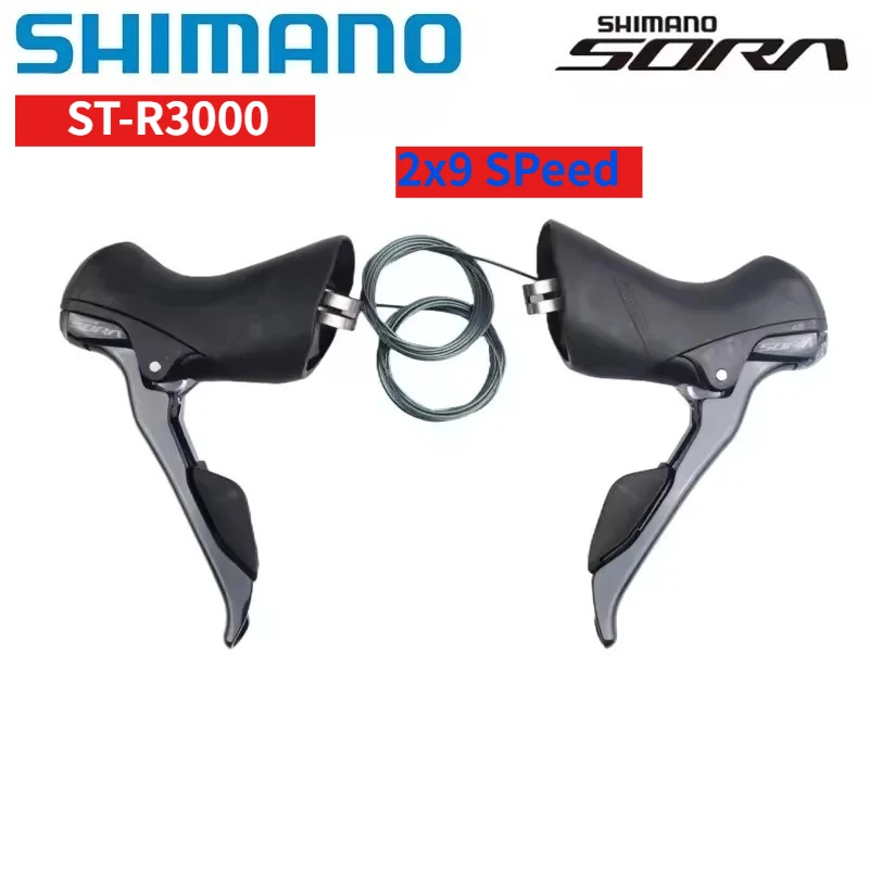 

SHIMANO SORA ST-R3000-L/ST-R3000-R DUAL CONTROL LEVER Left/Right Side 2S/9S Shifter For Road Bike Parts Bicycle Accessories