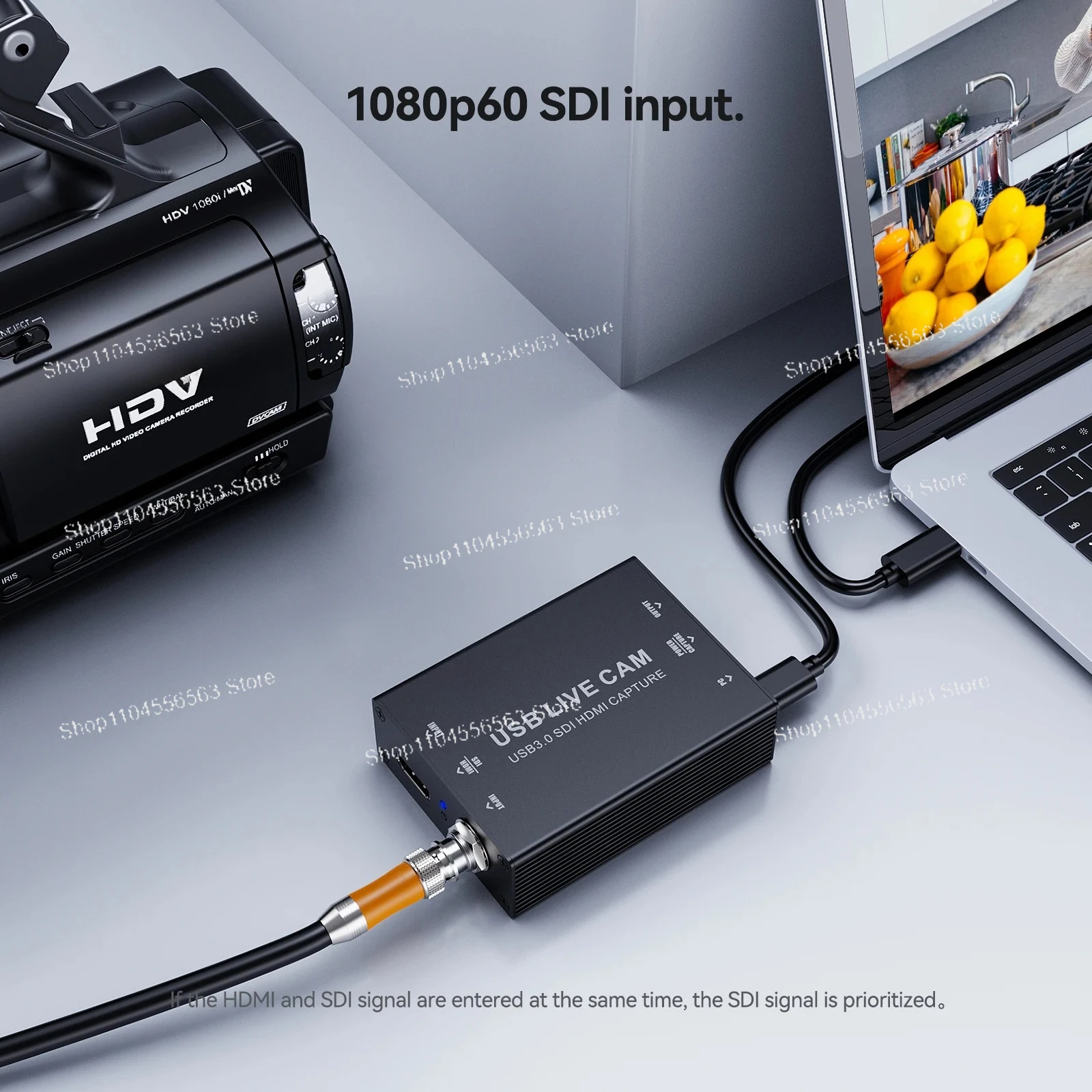 327 USB3.1 SDI والتقاط الفيديو للأجهزة الطبية على OBS Vmix Portplayer Amcap #3