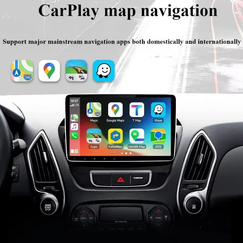 Mini CarPlay Android Auto Car Radio Multimedia Video Player Portable  USB Plug and Play Fast Automatic Connection WIFI Universal