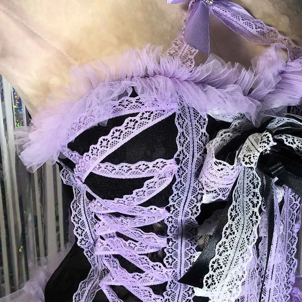 E-Girls Vintage 90s Heart Eco Grunge Kawaii Harajuku Y2K Lace TOPS Gothic Dress DIY Emo Bow Punk Rock Hand Made Goth