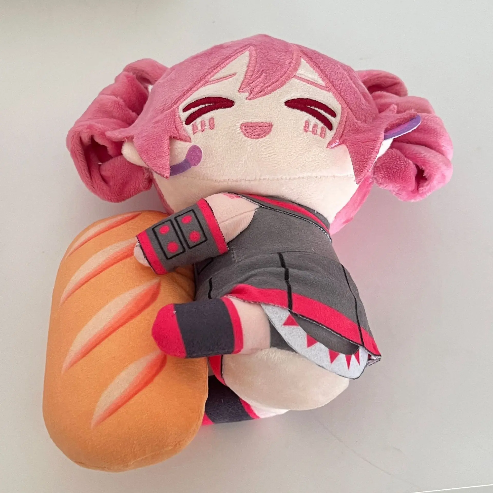 Kasane Teto muñecos de peluche lindo pan Baguette vestir marionetas de peluche juguetes para niños regalos coleccionables peluches de animación