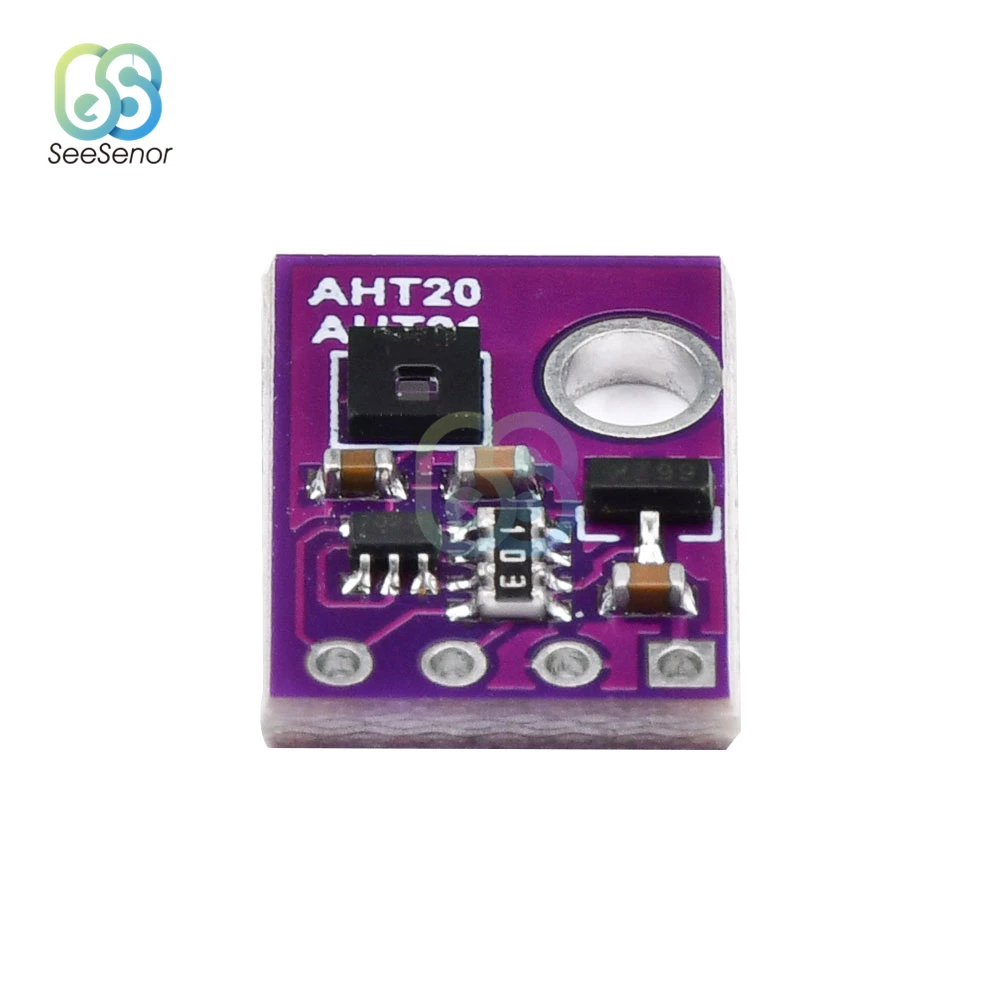 AHT20 AHT21ความแม่นยำสูงดิจิตอลความชื้นและอุณหภูมิ Sensor โมดูลวัด I2C การสื่อสาร