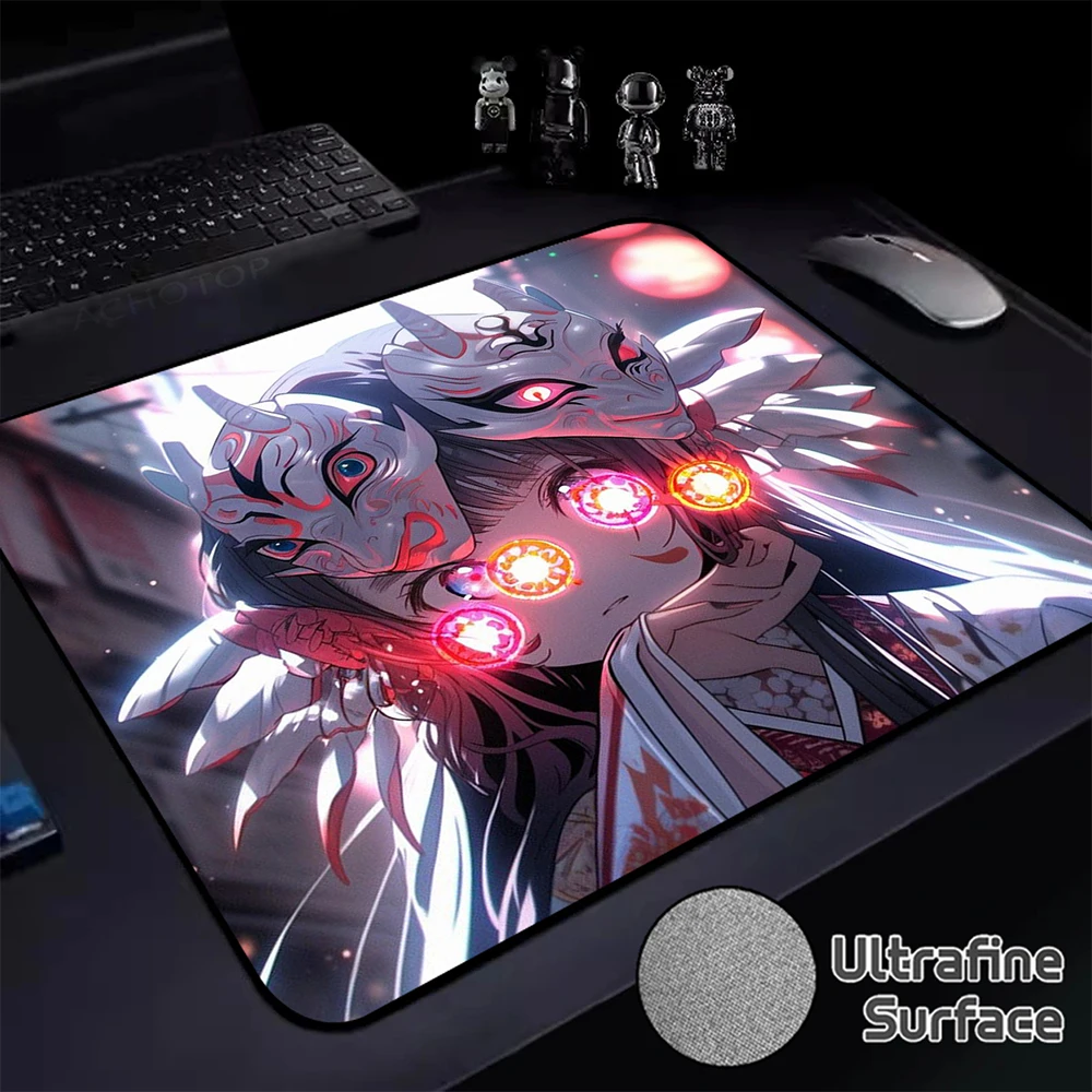 

Ultrafine Surface 400x450MM Mouse Mat HD Print Mask Girl Mouse Pad Gaming High-Grade Mousepad Speed Gaming Accessories Desk Mat