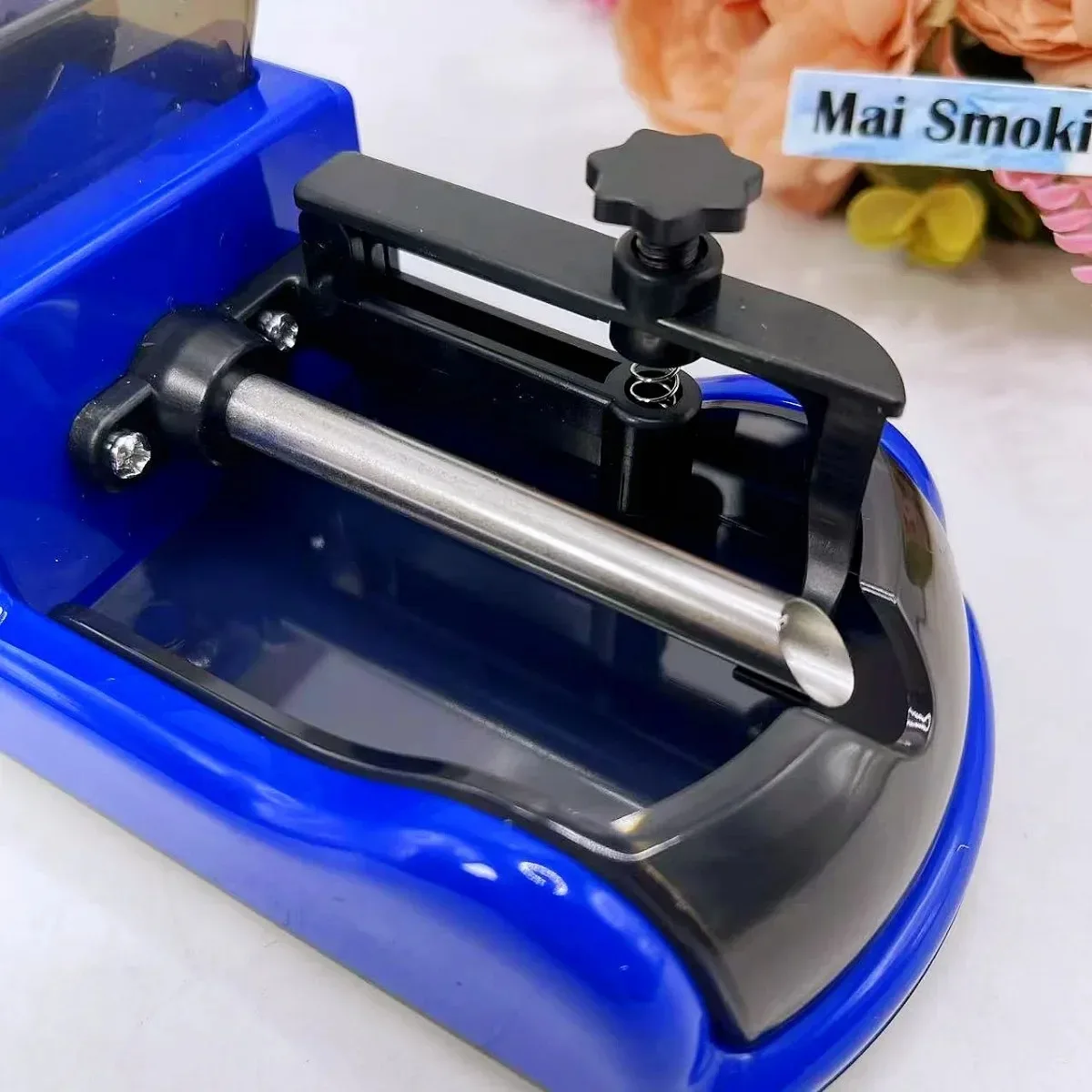 

1 шт., 8,0/6,5, полностью автоматическая машина для изготовления сигарет, небольшая бытовая электрическая машина для изготовления сигарет (европейский стандарт)