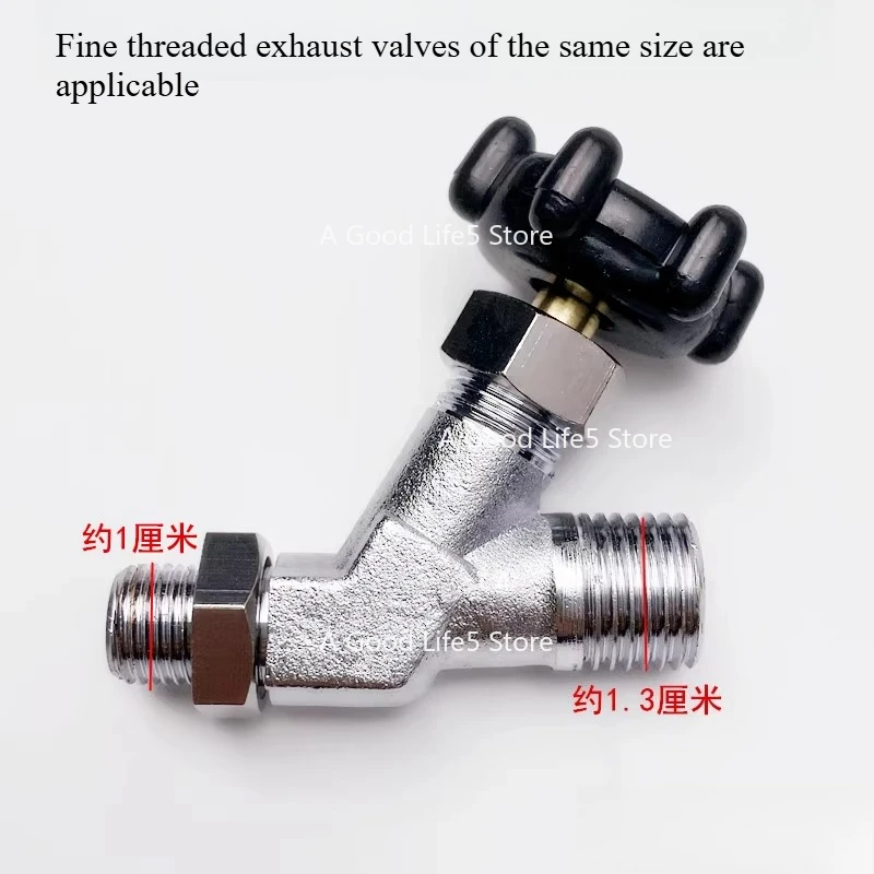 

Apply To Boiler Iron Thin Thread Exhaust Valve Industrial Full Steam Iron Accessories Three-way Return Switch Drain Valve