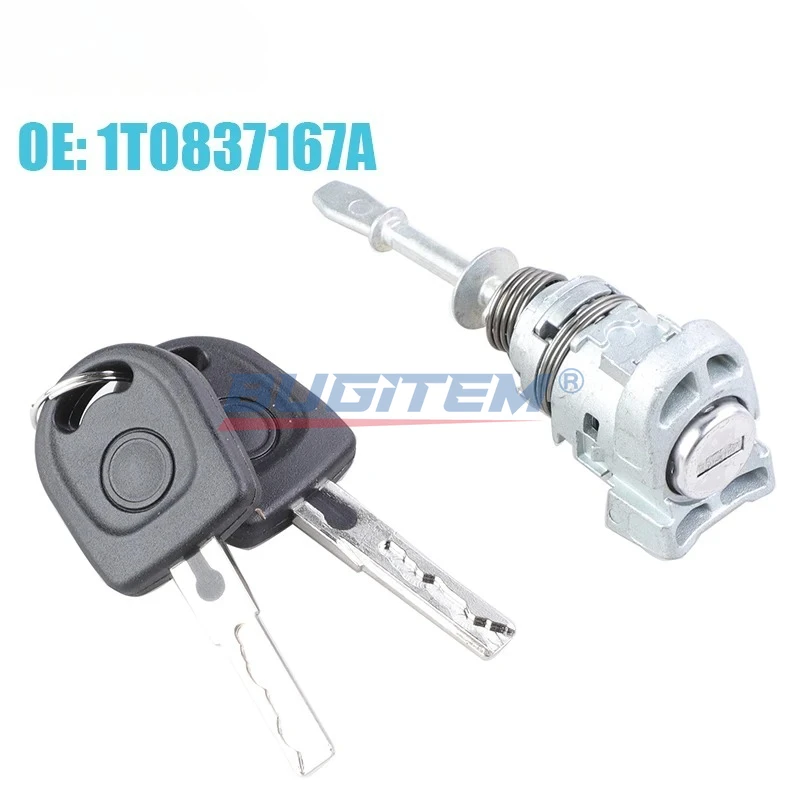 

1T0837167A 1T0837168A Цилиндр замка двери с ключами для VW Touran Caddy 2003-2015 гг.
