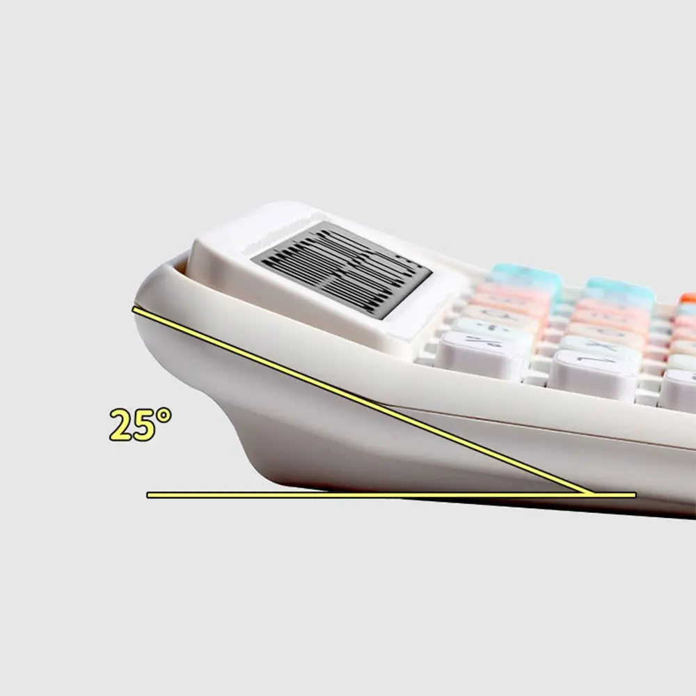 Cute 12 Digits Calculator Candy Color Easy To Use Finance Calculator Battery Operated Practical Student Calculator